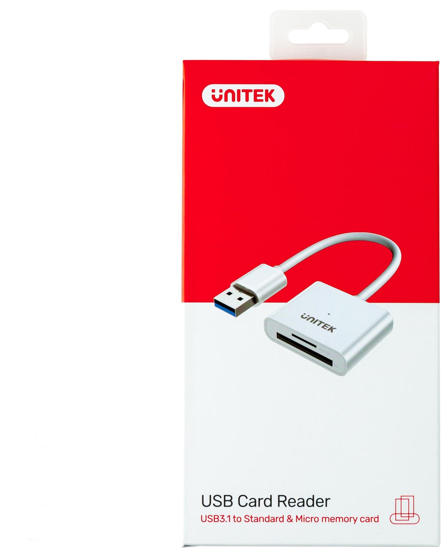 Unitek Y-9321 czytnik kart microSD