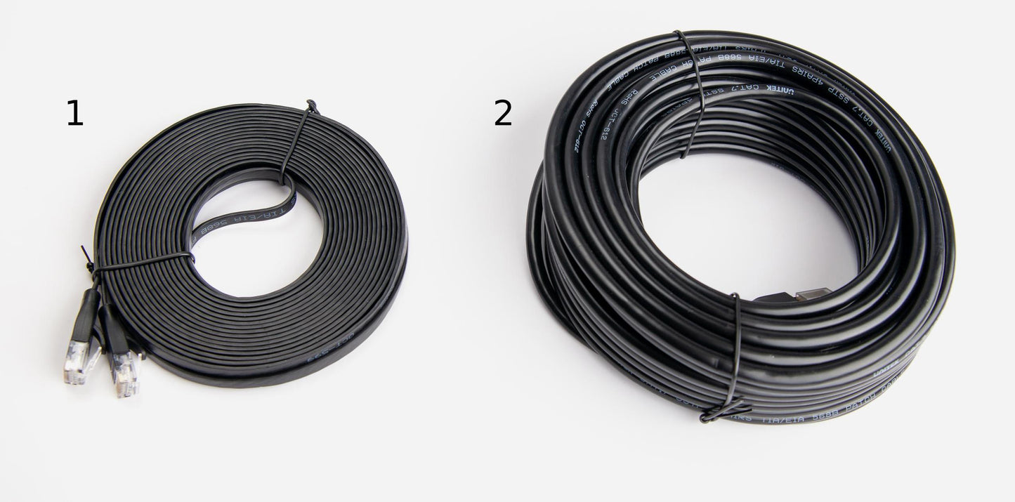 Unitek Kabel sieciowy płaski Ethernet Cat.7 10m