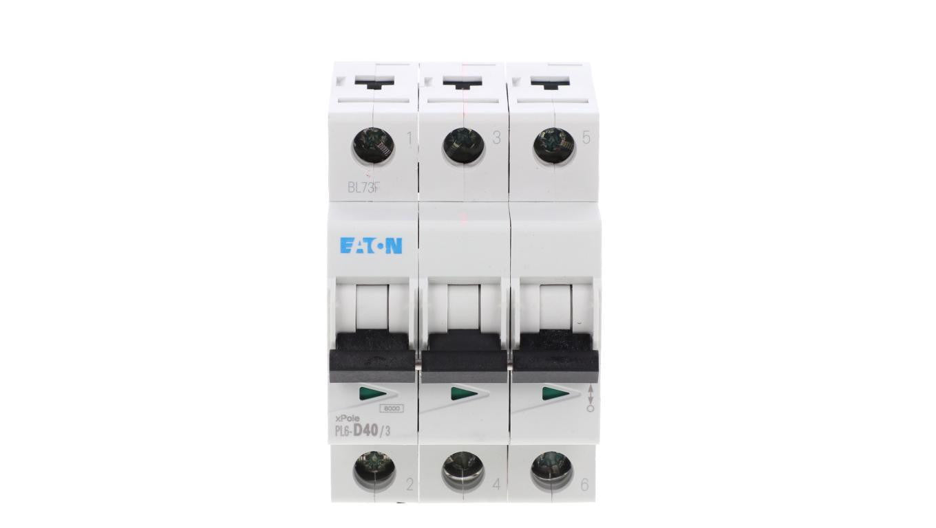 Wyłącznik nadprądowy 3P D 40A 6kA AC PL6-D40/3 286617