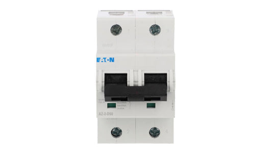 Wyłącznik nadprądowy 2P D 50A 25kA AC AZ-2-D50 211815