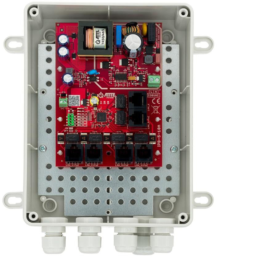 SWITCH 5-PORTOWY POE ATTE IPB-5-10A-M2