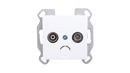 Lumina Gniazdo antenowe RTV standard białe WL3010