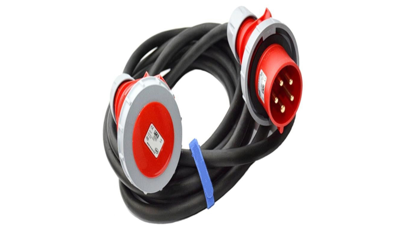 Przedłużacz 20m siłowy 16A/5P IP67 CEE 400V 5x2,5 mm2 PARTNERSITE 17438