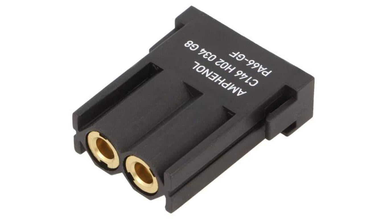 Złącze HDC moduł żeński C146,heavymate M 2-PIN C146H02034G8