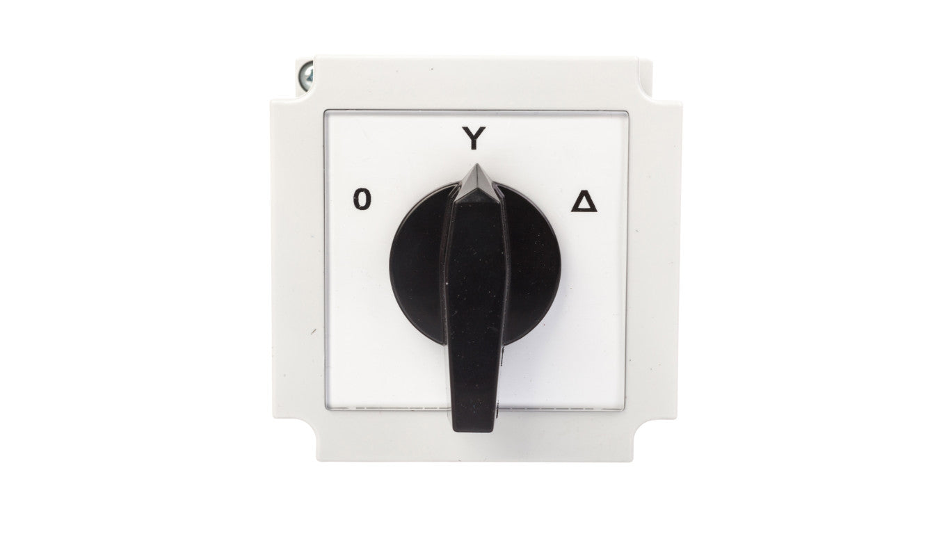 Łącznik krzywkowy gwiazda-trójkąt 3P 16A w obudowie 4G16-12-PK R114 63-840591-021