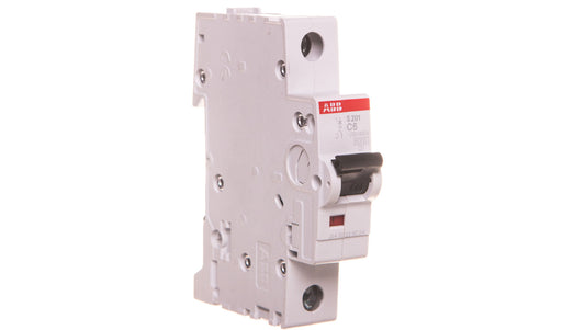 Wyłącznik nadprądowy 1P C 6A 6kA AC S201-C6 2CDS251001R0064