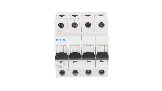 Wyłącznik nadprądowy 4P B 63A 6kA AC PL6-B63/4 166506