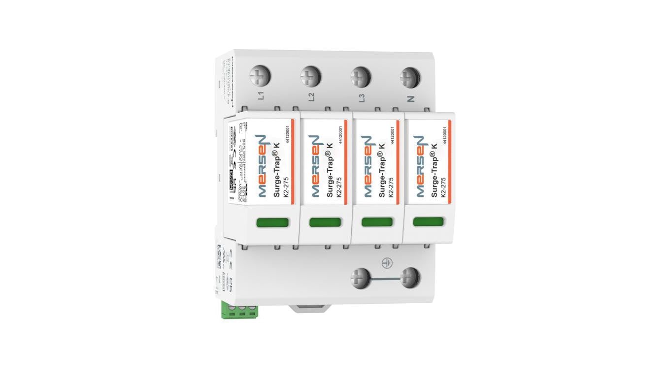 Ogranicznik przepięć 4P AC 12,5kA T1+T2 3F K2-275 Mersen