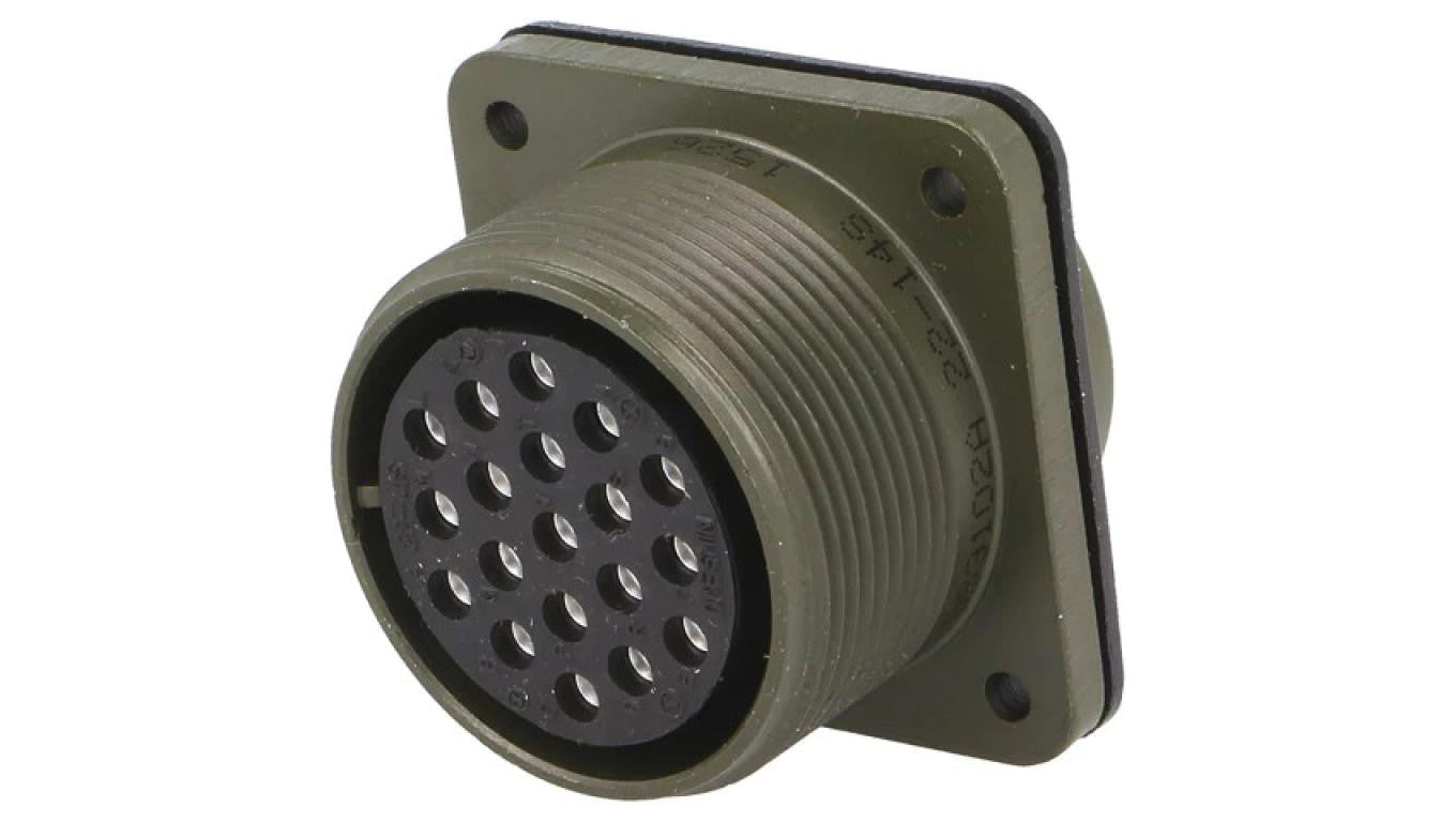 Złącze okrągłe 13Arozmiar 22 MS/DS stop aluminium DS3102A 22-14S