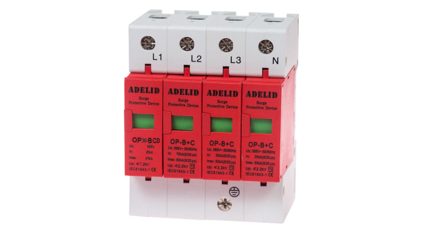 Ogranicznik przepięć T1+T2+T3 3P 1,2kV 8kA OPX-3P-B+C+D