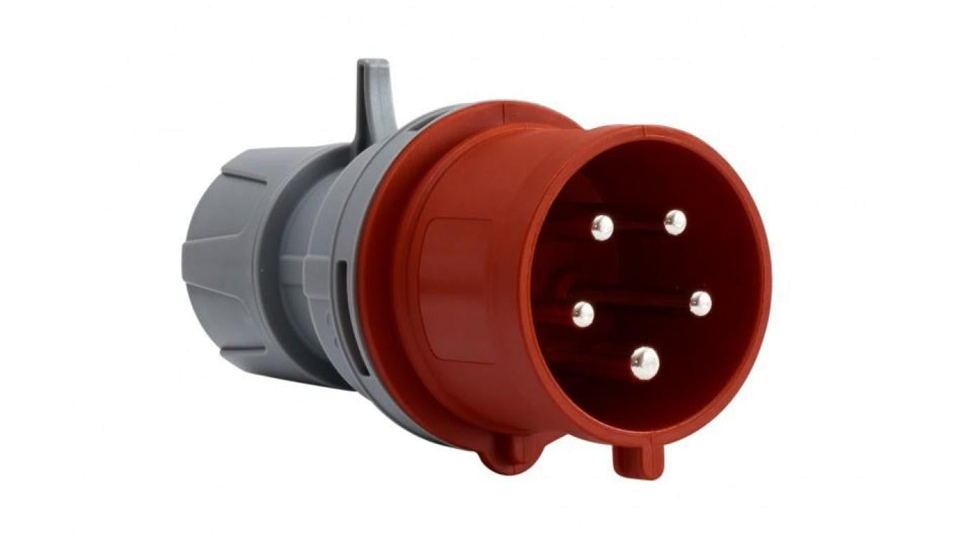Wtyczka przenośna siłowa 32A 5p 400V IP44 F7.0005
