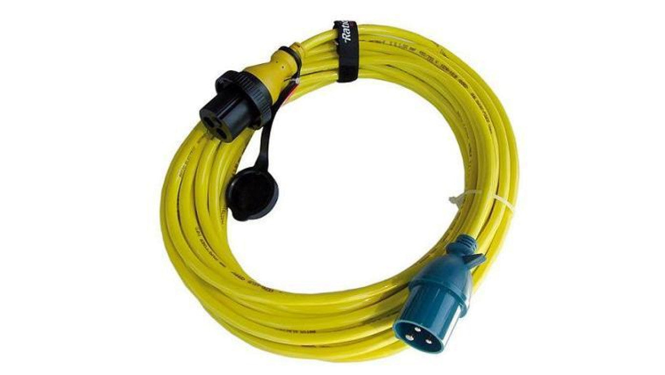 Kabel do zasilania 16A Ratio Electric 3x1,5mm2, 15m, 2801