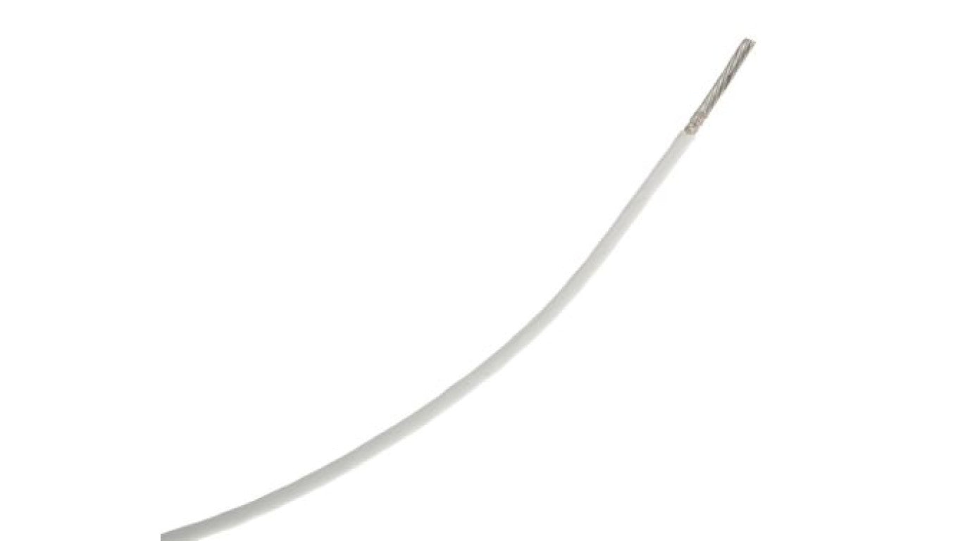 Przewód jednożyłowy linkowy, Przewody do urządzeń, przewody instalacyjne i lotnicze, 1,3 mm², 19/0,3 mm, 16 AWG,