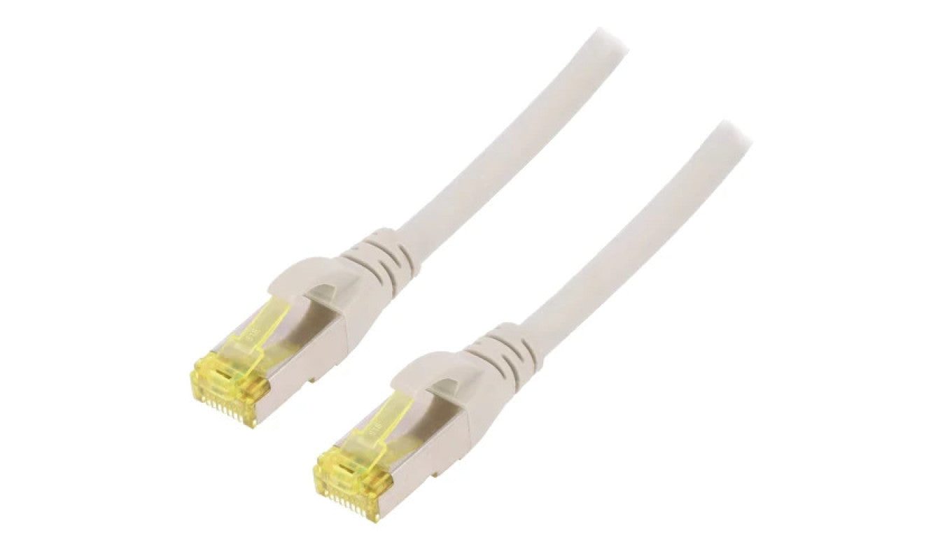 Patch cord S/FTP 6a linka Cu LSZH szary 5m 26AWG DK-1644-A-050