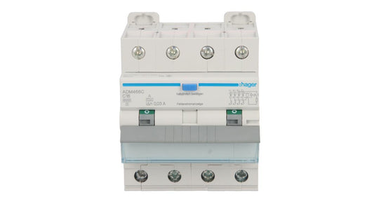 Wyłącznik różnicowo-nadprądowy RCBO 4P C16A 0,03A Typ A 6kA RCBO ADM466C