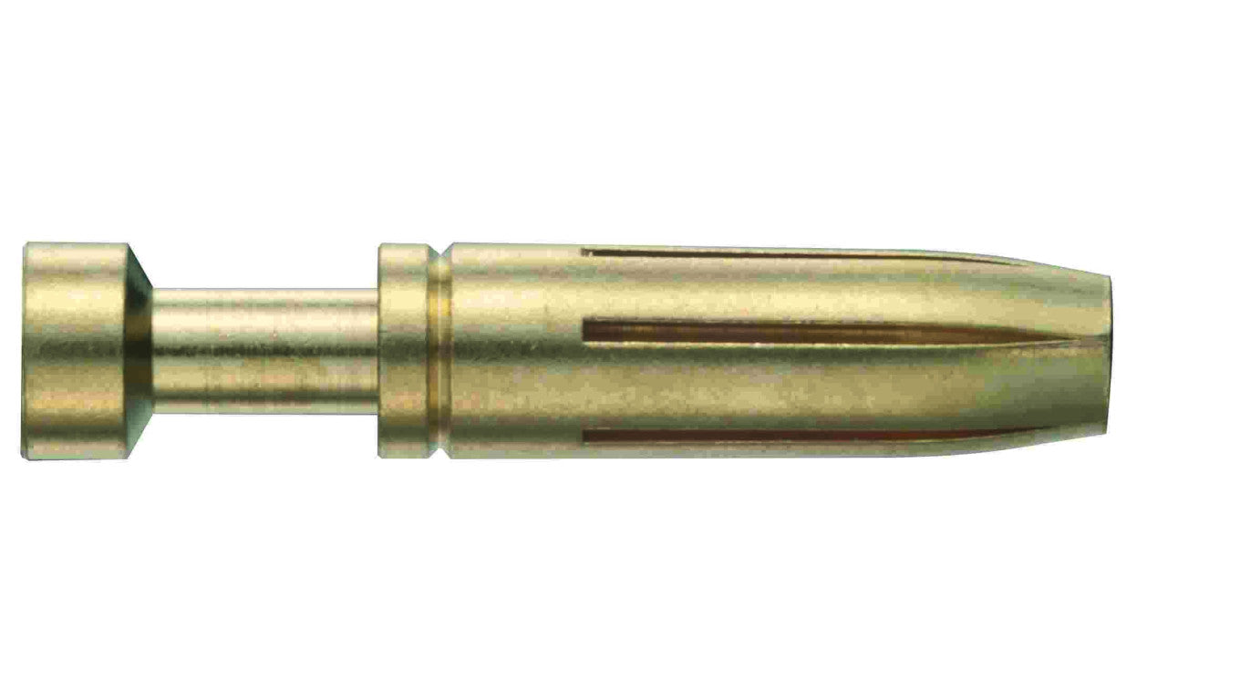 Styk HAN żeński złocony 0,5mm 16A 9330006222