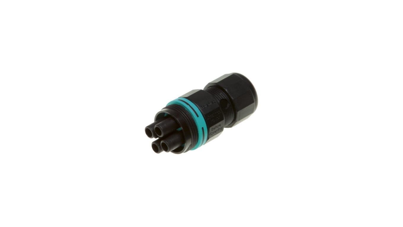 GNIAZDO HERMETYCZNE NA PRZEWÓD 3-PIN IP6 6/IP68