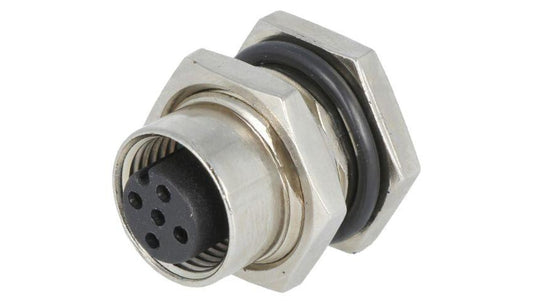 Złącze M12, żeńskie, PIN:5, gniazdo, proste, 60V M12A-05PFFS-SF8001