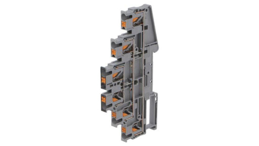 Złączka szynowa, PT, 20A, 800V, na szynę DIN, push-in, szary, 5.2mm 3210512