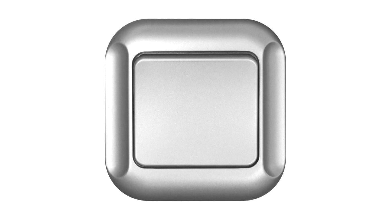 TOPAZ Łącznik pojedynczy krzyżowy WP-8Tb srebny