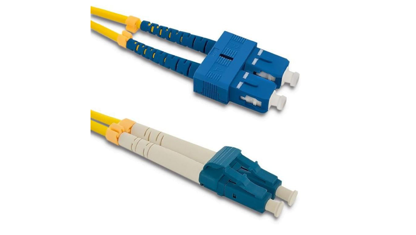 Qoltec Patchcord światłowodowy SC/UPC - LC/UPC Singlemode 9/125 G652D Duplex 5m