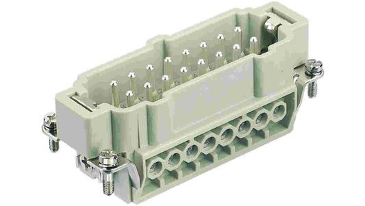 Złącze HAN prostokątne męskie 16-PIN 16A 90V 9360162601