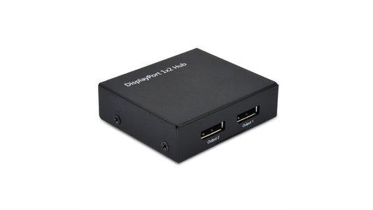 Rozgałęźnik wideo VALUE DisplayPort z funkcją huba, 2-kanałowy