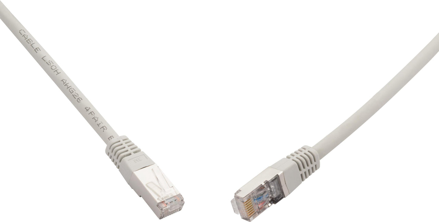 PATCHCORD SKRĘTKA SOLARIX CAT.6A SFTP 3m szary