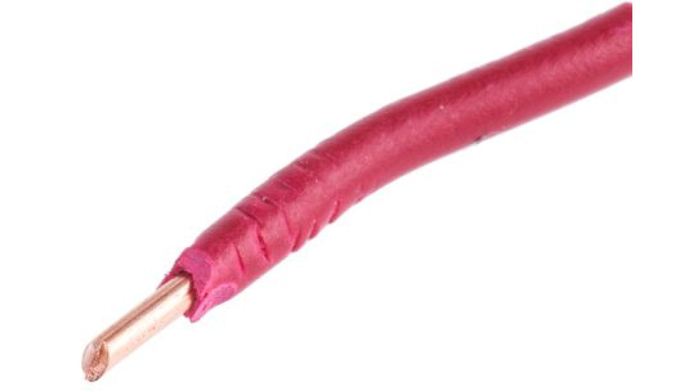 Przewód instalacyjny, 6491X, H07V-U., 100m, 1,5 mm² CSA , 450/750 V, 17,5 A, kolor: Czerwony