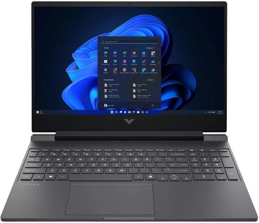 Laptop HP Victus 15 i5 144Hz 16GB SSD512GB RTX4050 WIn11 Mica Silver