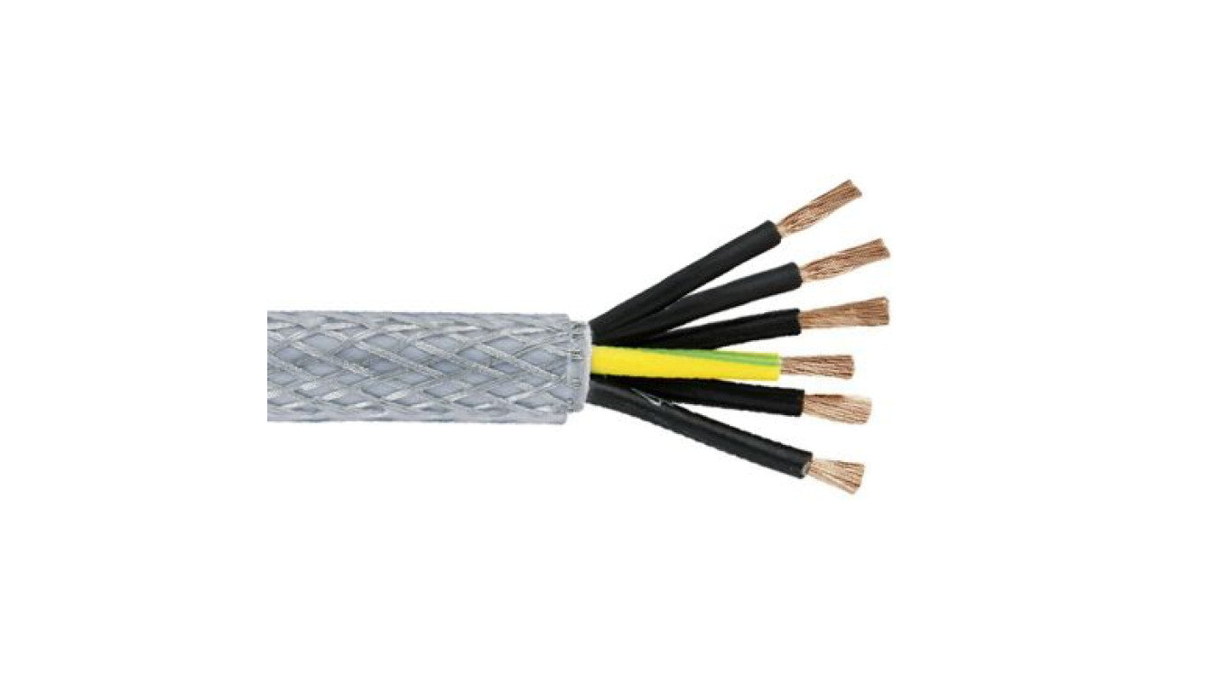 Kabel sterowniczy SY 8 rdzeniowy , Ekranowany, izolacja Polichlorek winylu PVC, D 14mm , 50m