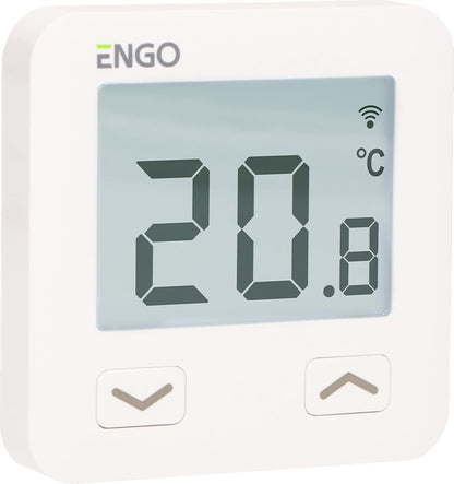 ENGO Controls E10-MBUSW - Internetowy, podtynkowy  regulator temperatury, MODBUS, Wi-Fi, 230V,