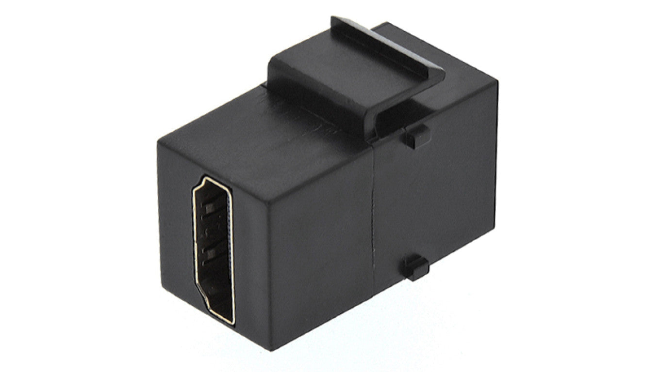Gniazdo multimedialne HDMI moduł typu keystone czarny Mediabox