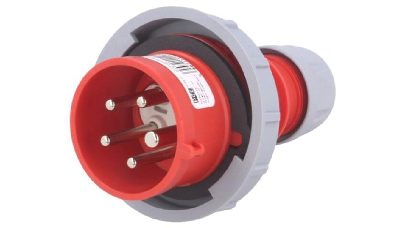 Złącze zasilające 3-fazowe AC, wtyk męski, 16A/400VAC, IP67 70152-6