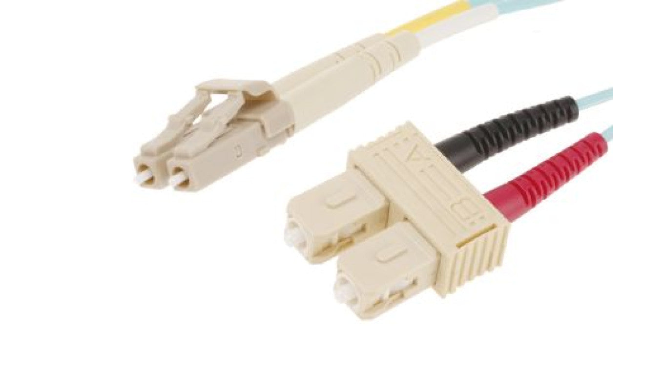 Kabel światłowodowy, średnica: 900μm, OM3 Wielomodowy, Niebieski, LC / LC