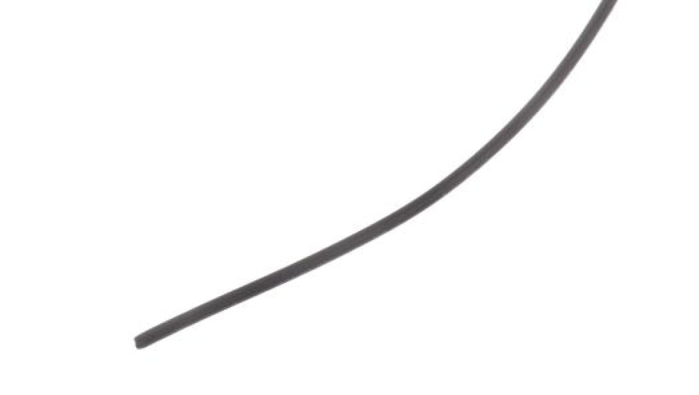 Przewód jednożyłowy linkowy, Przewód instalacyjny, 0,08 mm², 7/0,12 mm, 28 AWG, MPPE, 600 V, Czarny, dł. 100m, RS PRO