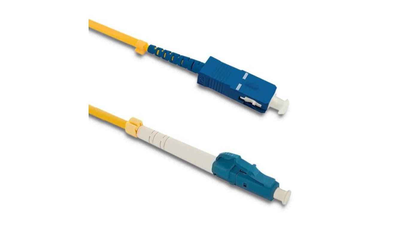 Qoltec Patchcord światłowodowy LC/UPC - SC/UPC Singlemode 9/125 G652D Simplex 5m