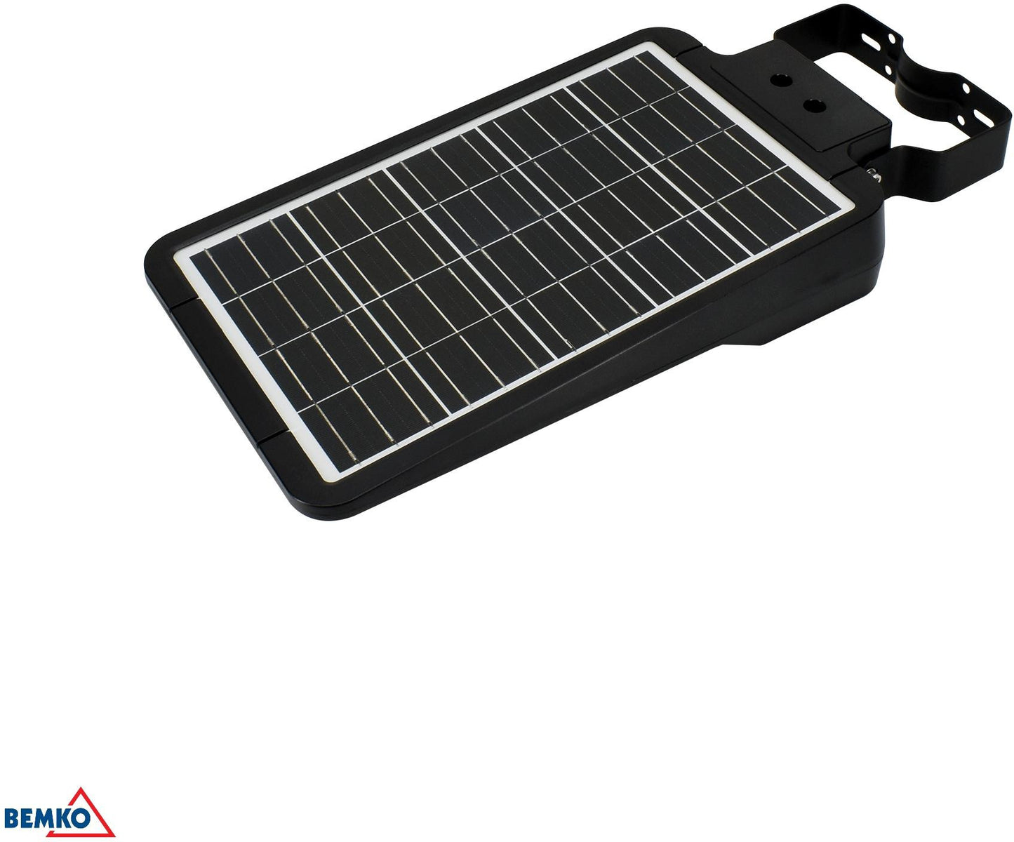SOLARNA OPRAWA ULICZNA LED BEMKO SOLGER 20W 3000LM 3000/4000/6000K IP65 CZARNA CZ. PIR