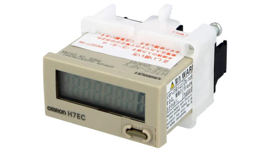 Licznik elektroniczny z wyświetlaczem LCD, wejściem napięciowym, montowany na panel H7EC-NFV