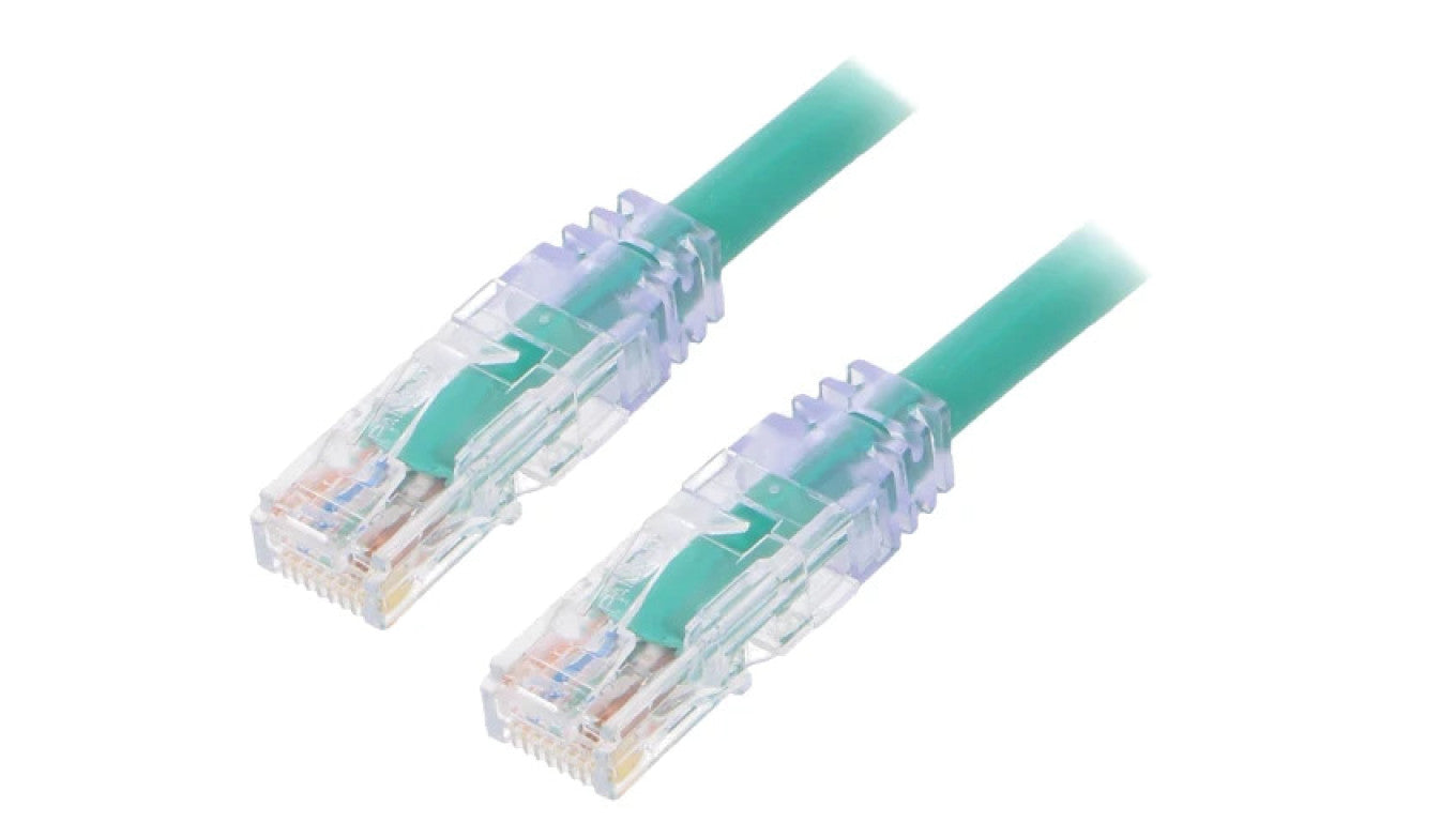 Patch cord TX6™ PLUS,U/UTP 6 linka Cu LSZH zielony 0,5m UTPSP0.5MGRY