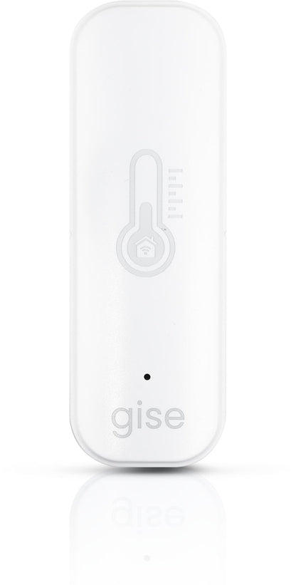 GISE Smart Czujnik temperatury i wilgotności Wi-Fi Biały | Tuya | GTHS-WF-01-W