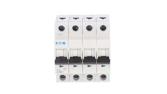 Wyłącznik nadprądowy 4P C 6A 6kA AC PL6-C6/4 166531