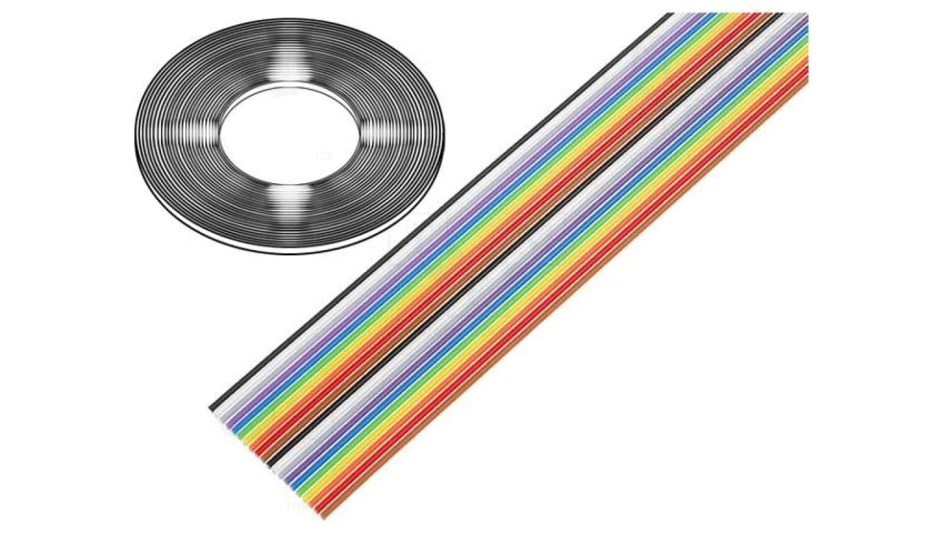 DS1058-20M28-30.5 Przewód: wstążkowy 20x28AWG 1,27mm linka Cu nieekranowany PVC