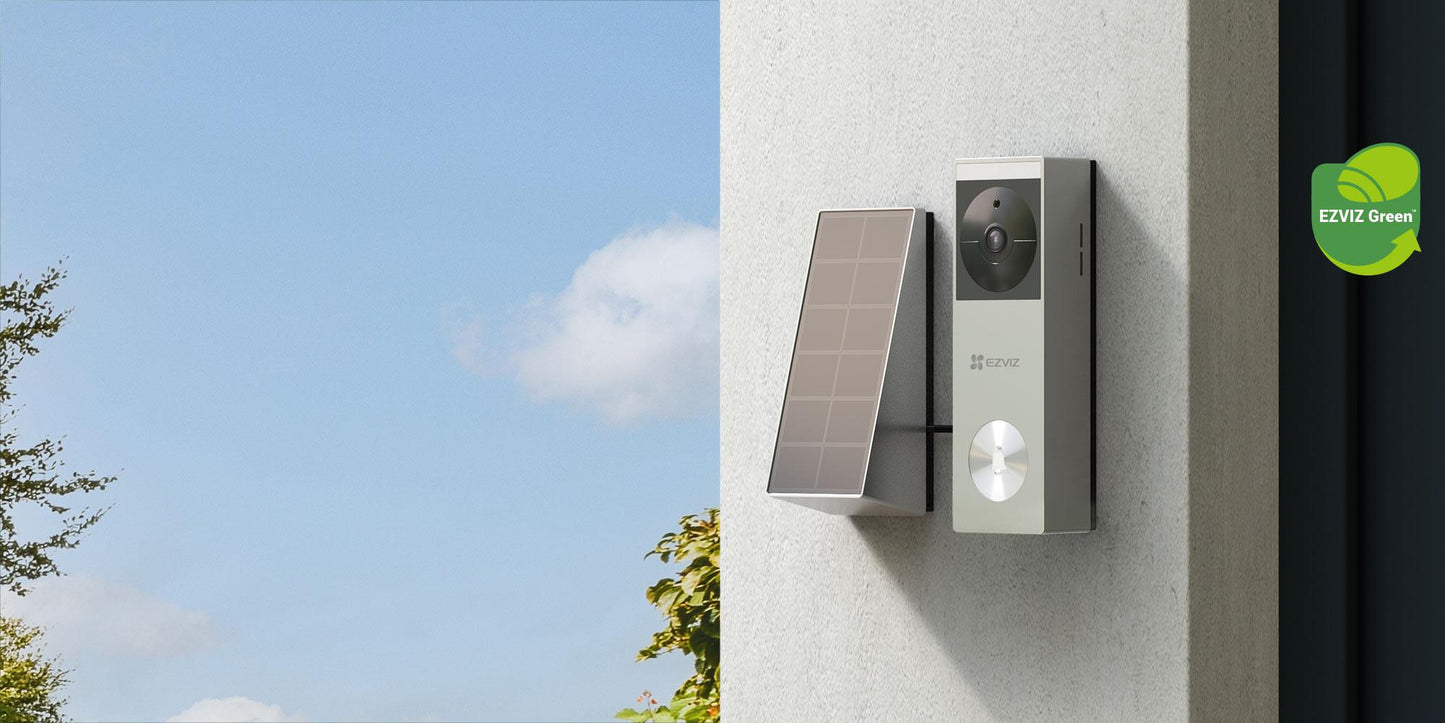 Wideodzwonek Ezviz HP3 Pro 3MPx z panelem solarnym