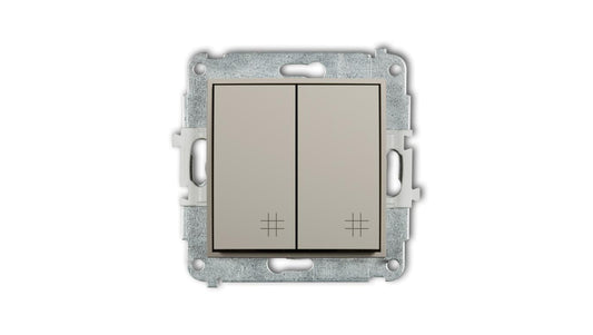 MINI Mechanizm łącznika podwójnego krzyżowego taupe 60MWP-66
