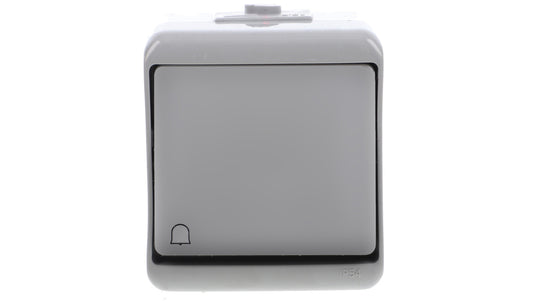 JUNIOR Przycisk /dzwonek/ popielaty IP54 10WHE-4