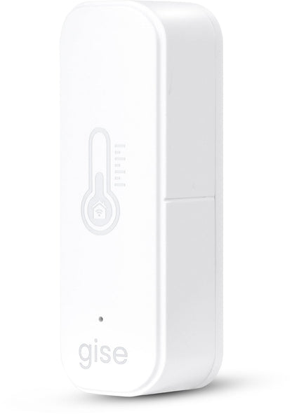 GISE Smart Czujnik temperatury i wilgotności Wi-Fi Biały | Tuya | GTHS-WF-01-W