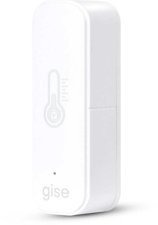 GISE Smart Czujnik temperatury i wilgotności Wi-Fi Biały | Tuya | GTHS-WF-01-W