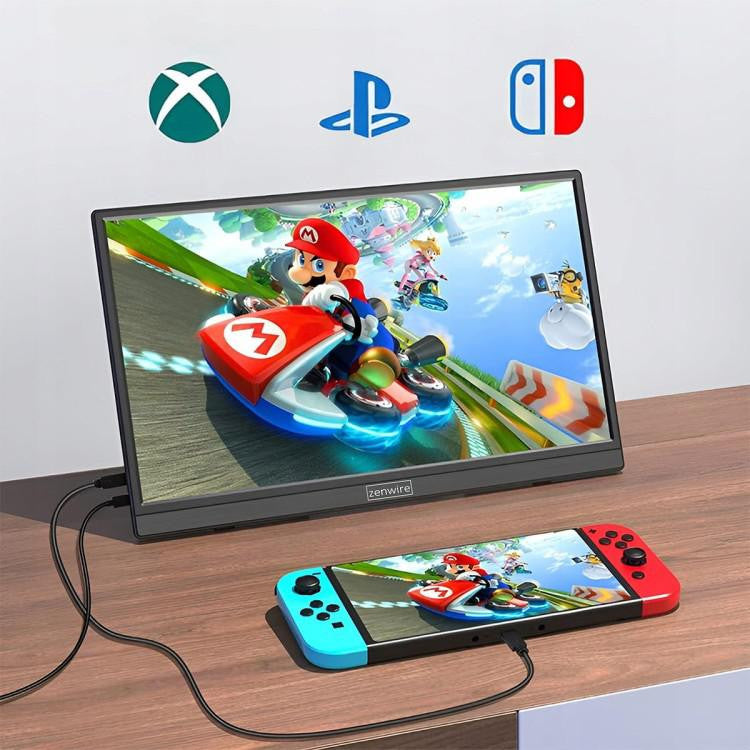 Monitor Przenośny Zenwire 15,6" Full HD 1920x1080 IPS HDR HDMI M9P