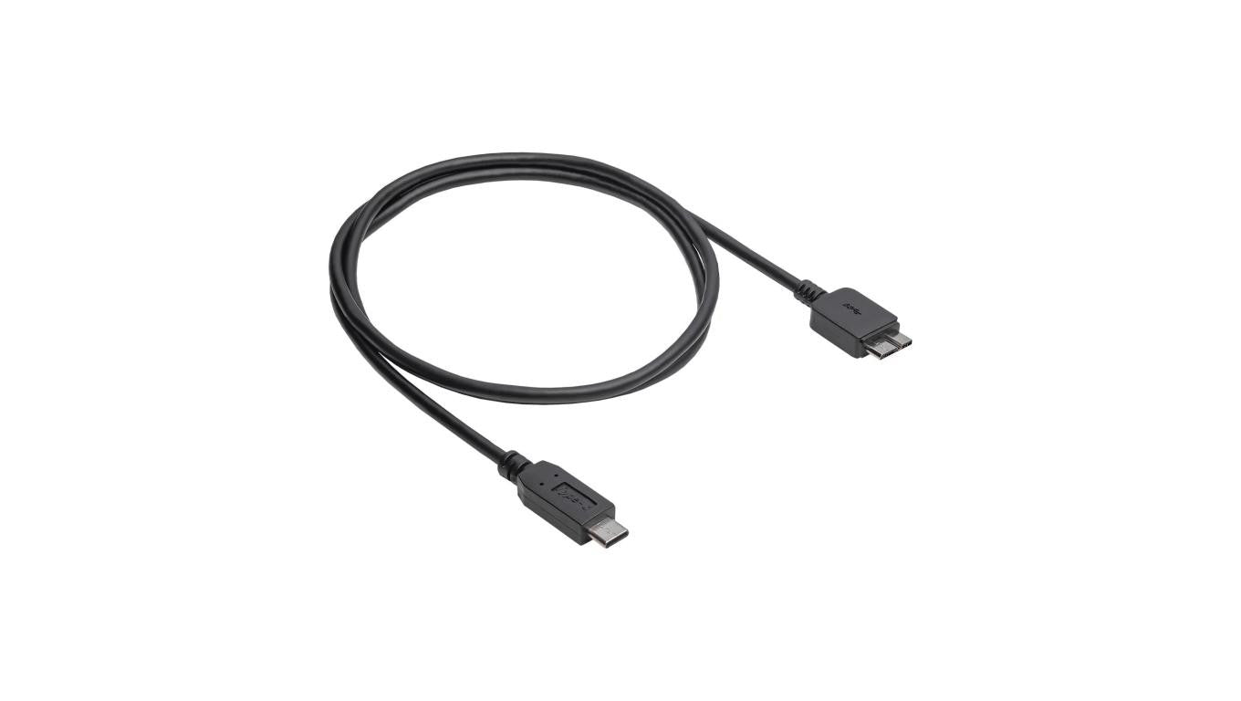 Kabel USB Akyga AK-USB-44 micro USB B (m) / USB type C (m) ver. 3.1 1.0m